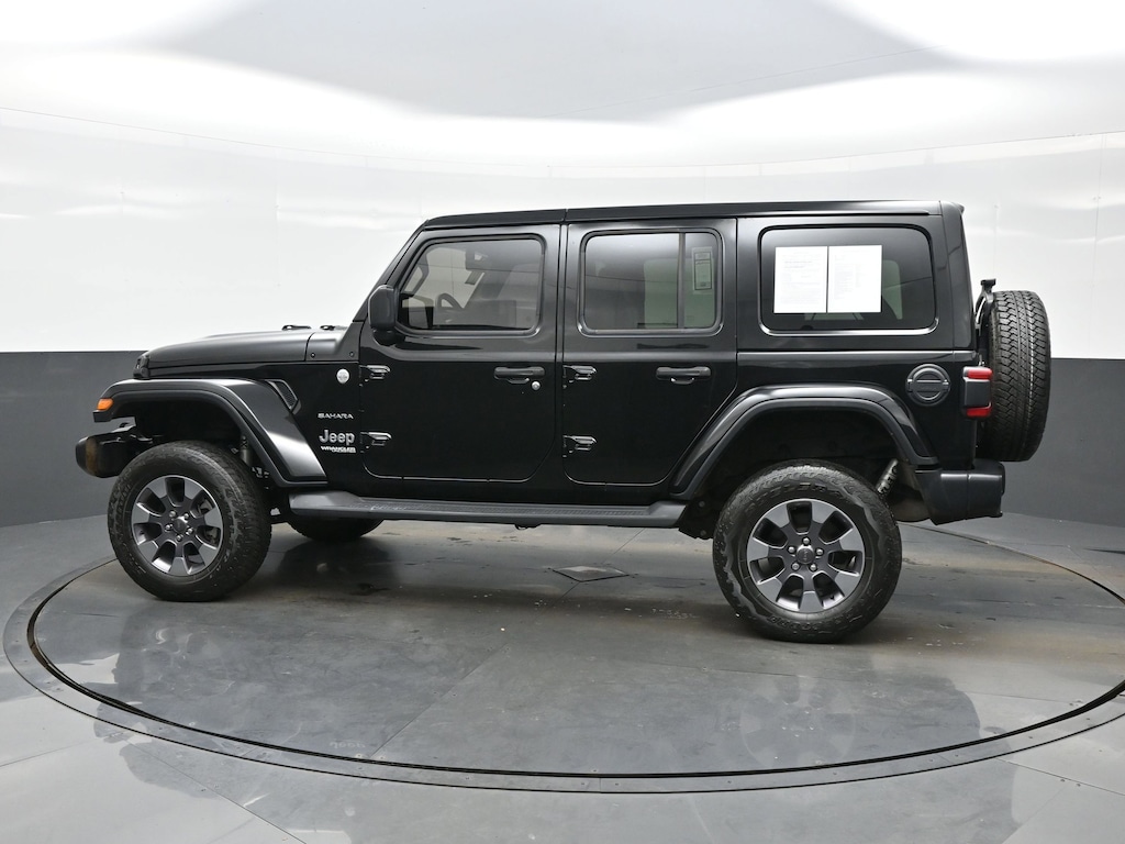 Used 2018 Jeep Wrangler Unlimited Sahara 4x4 SUV
