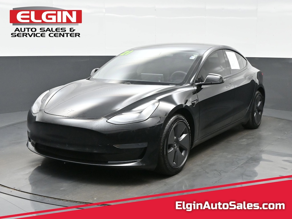 Used 2021 Tesla Model 3 Standard Range Plus Sedan