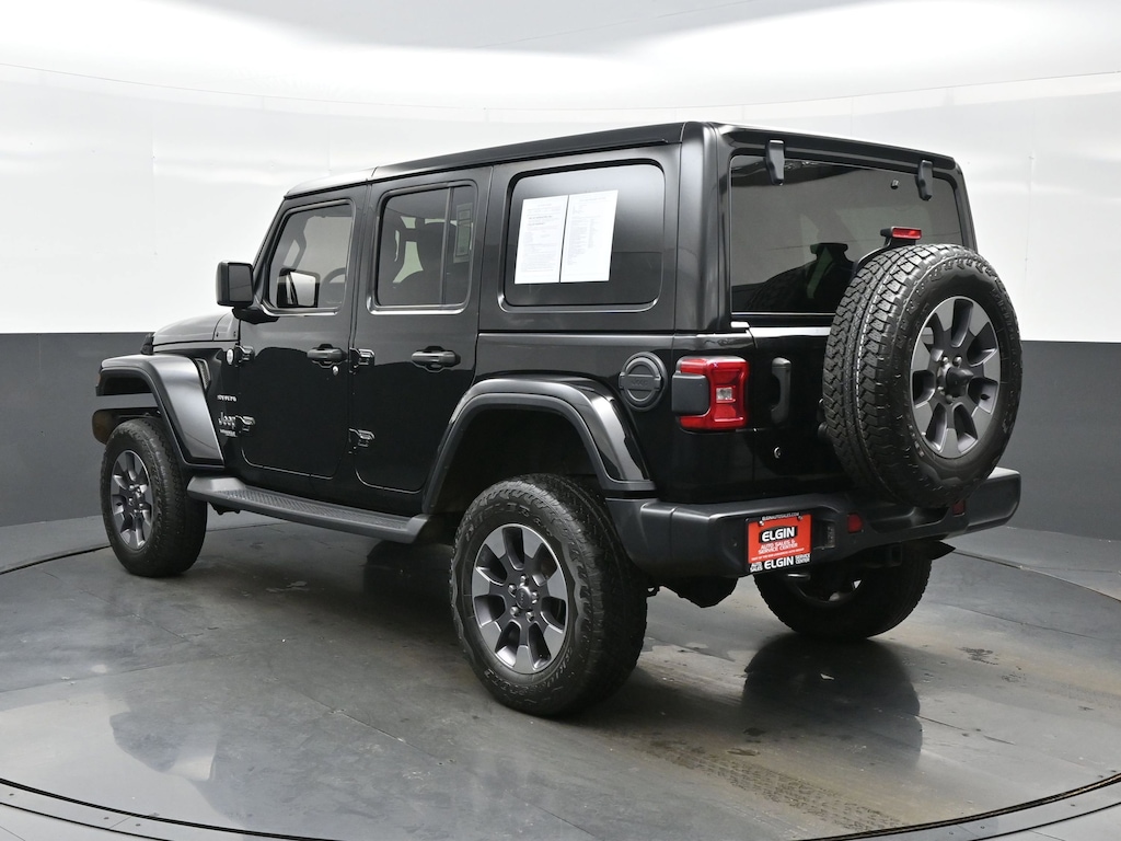 Used 2018 Jeep Wrangler Unlimited Sahara 4x4 SUV