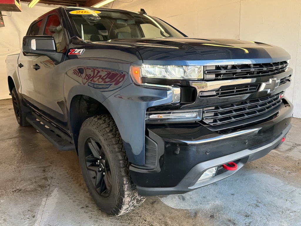 Used 2021 Chevrolet Silverado 1500 LT Trail Boss Truck Crew Cab
