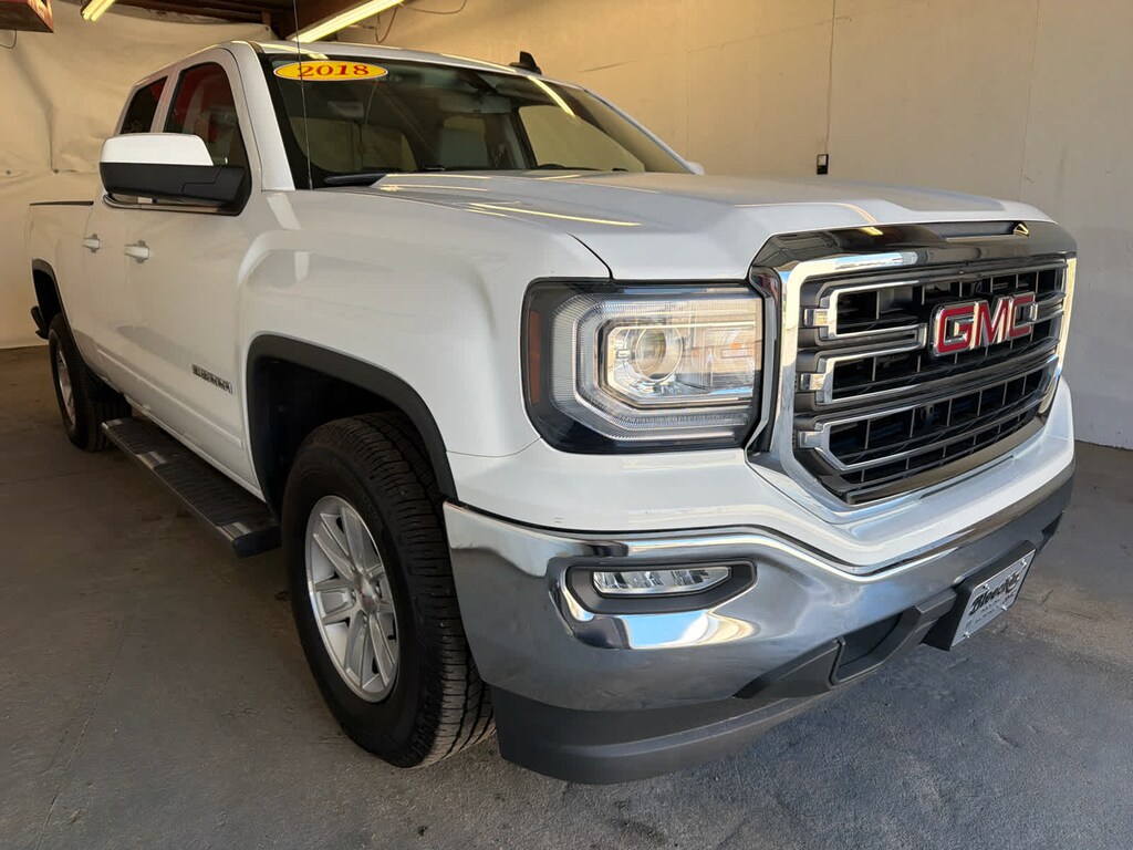 Used 2018 GMC Sierra 1500 SLE Truck Double Cab