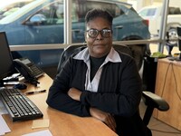 Staff member Tina Legget from ID_948338