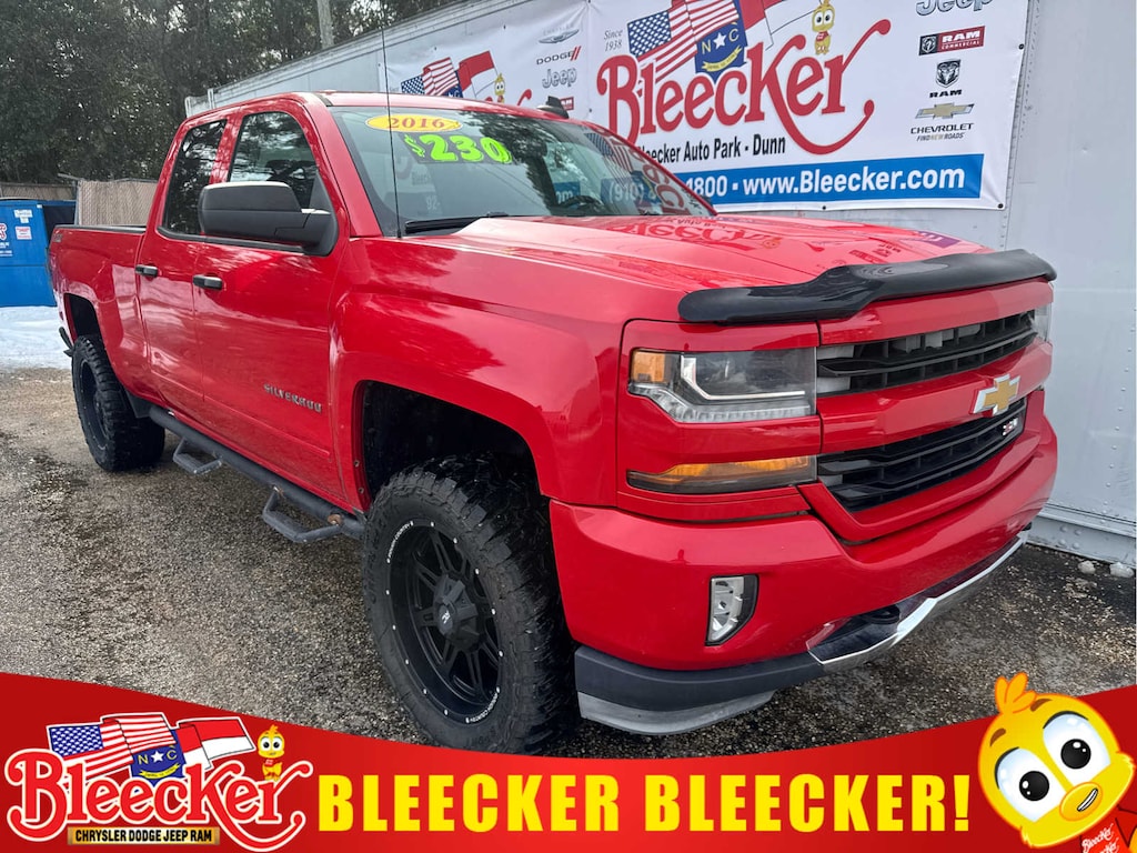 Used 2016 Chevrolet Silverado 1500 LT 4WD Double Cab 143.5 Truck Double Cab