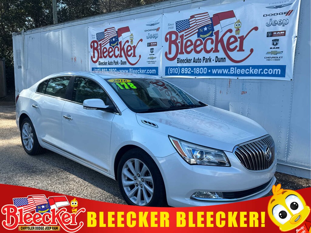 Used 2016 Buick Lacrosse Leather Sedan