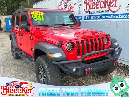 2018 Jeep Wrangler Unlimited Sport SUV