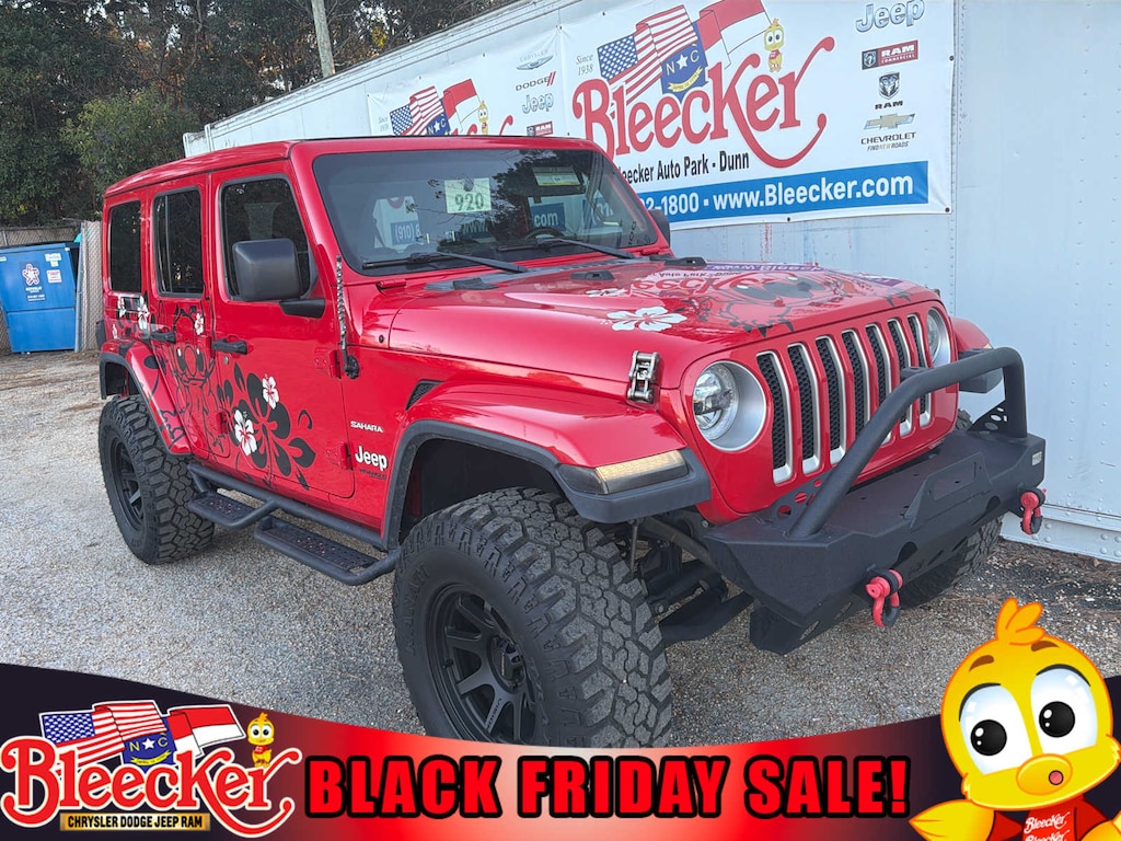 Used 2020 Jeep Wrangler Unlimited Sahara SUV