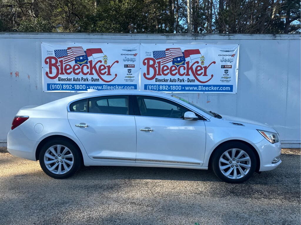 Used 2016 Buick Lacrosse Leather Sedan