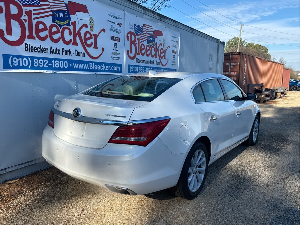 Used 2016 Buick Lacrosse Leather Sedan