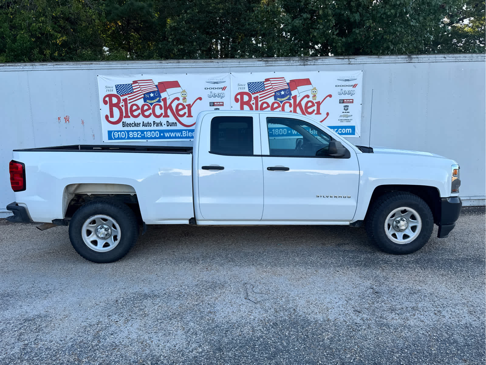 Used 2018 Chevrolet Silverado 1500 Work Truck 1WT with VIN 1GCRCNEC4JZ209883 for sale in Dunn, NC