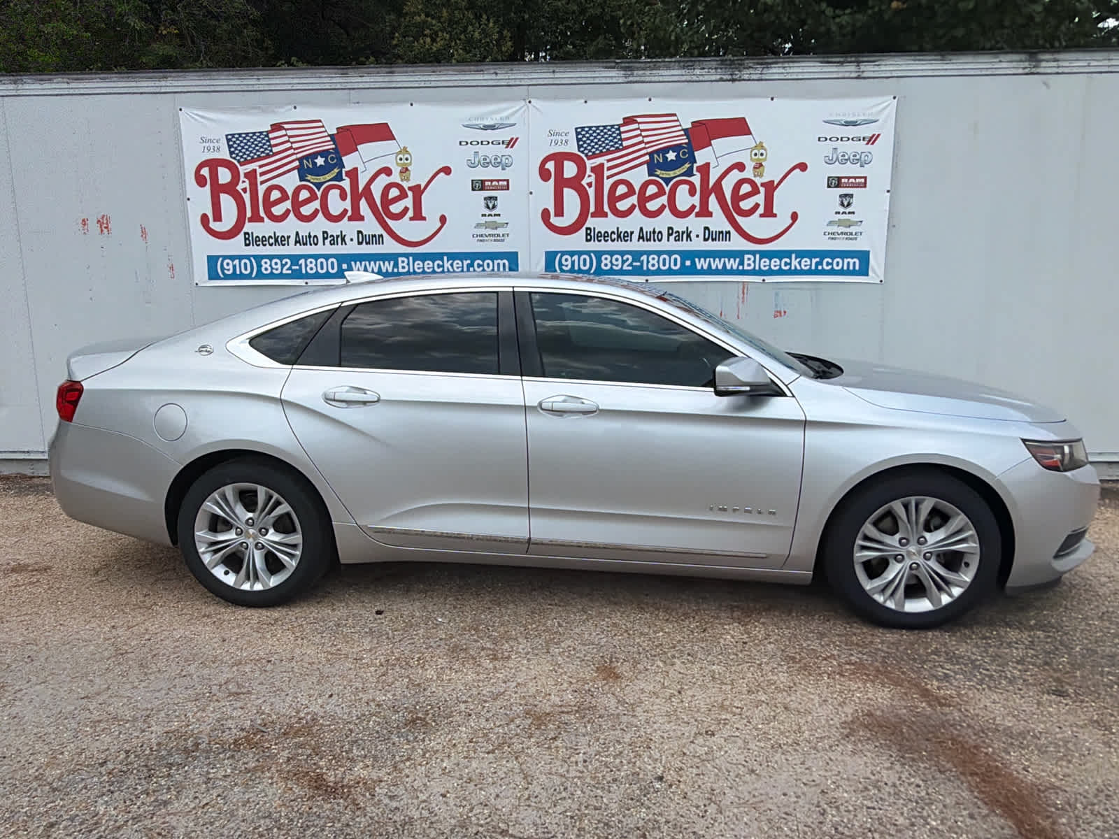Used 2015 Chevrolet Impala 1LT with VIN 2G1115SL4F9152599 for sale in Dunn, NC