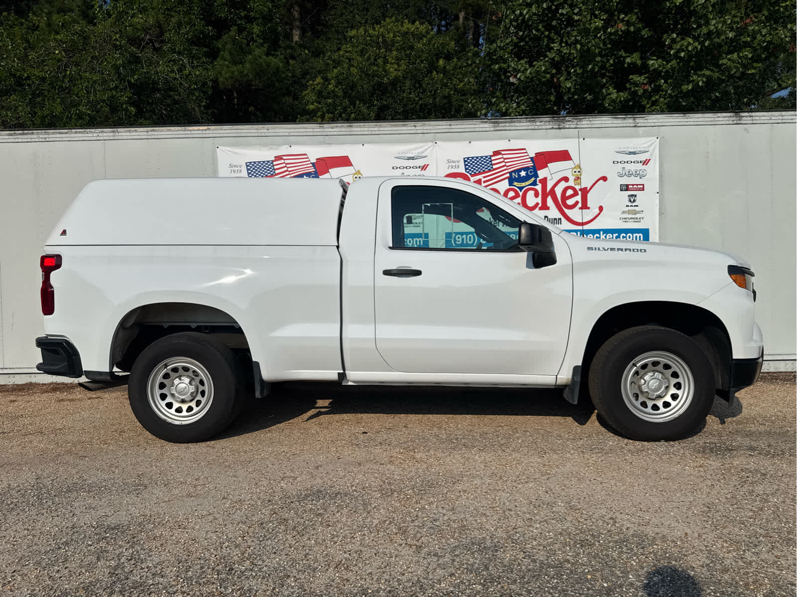 Used 2023 Chevrolet Silverado 1500 Work Truck with VIN 3GCNAAEK6PG354386 for sale in Dunn, NC