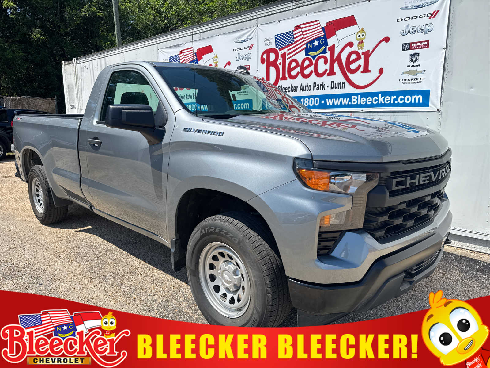 2024 Chevrolet Silverado 1500 Work Truck 4WD Reg Cab 126