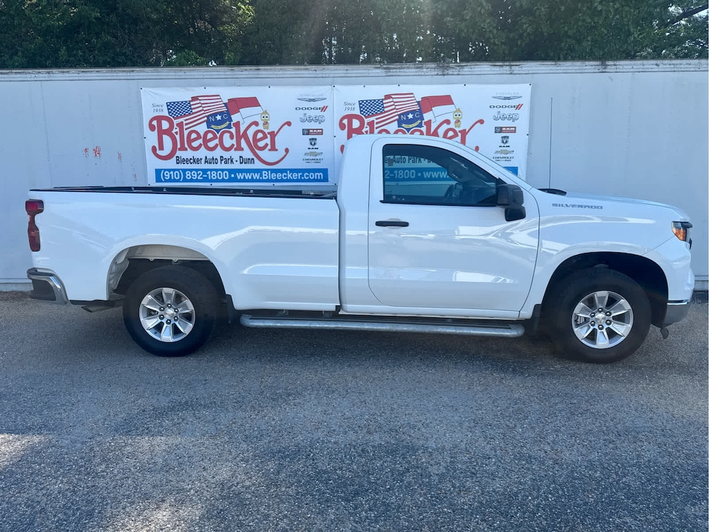 Used 2024 Chevrolet Silverado 1500 Work Truck 2WD Reg Cab 140 Truck Regular Cab