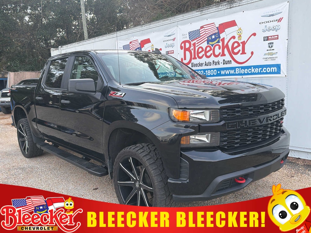 Used 2021 Chevrolet Silverado 1500 Custom Trail Boss 4WD Crew Cab 147 Truck Crew Cab