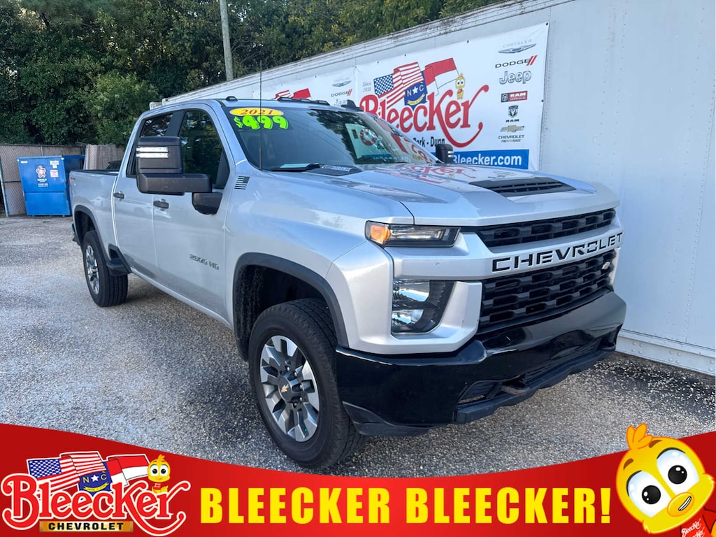 Used 2021 Chevrolet Silverado 2500HD Custom 4WD Crew Cab 159 Truck Crew Cab