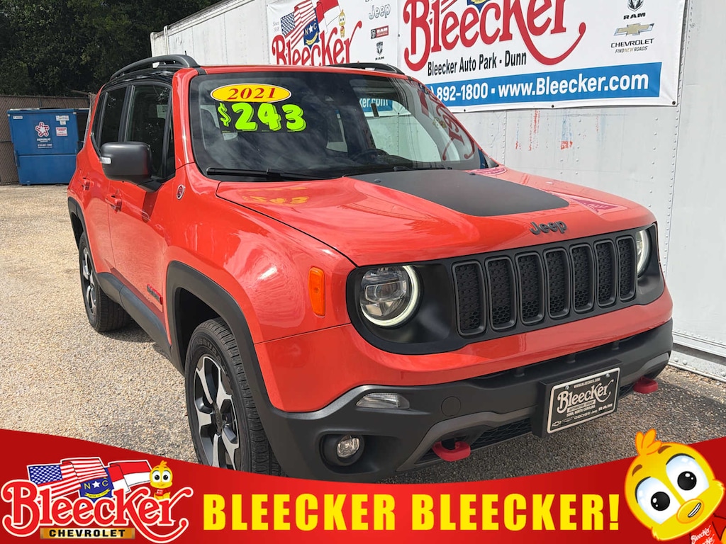 Used 2021 Jeep Renegade Trailhawk SUV