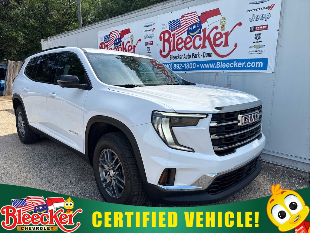 Certified 2025 GMC Acadia FWD Elevation SUV
