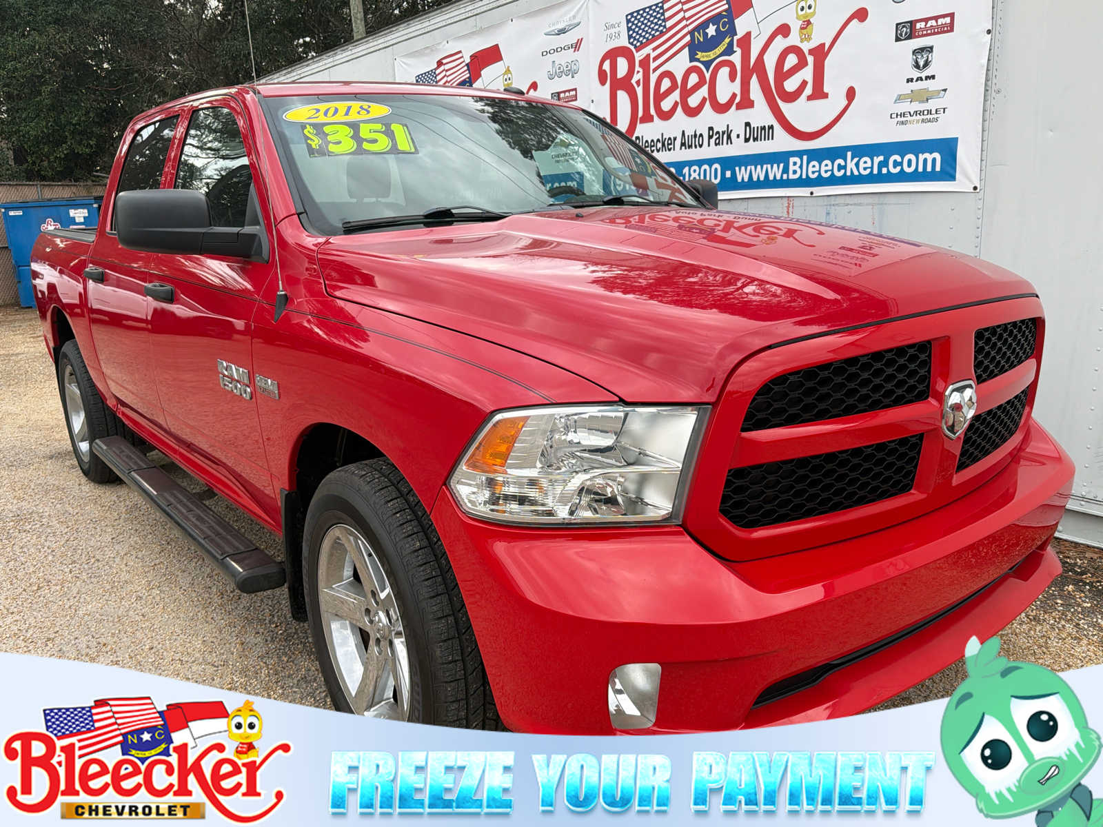 2018 Ram 1500 Truck Crew Cab 