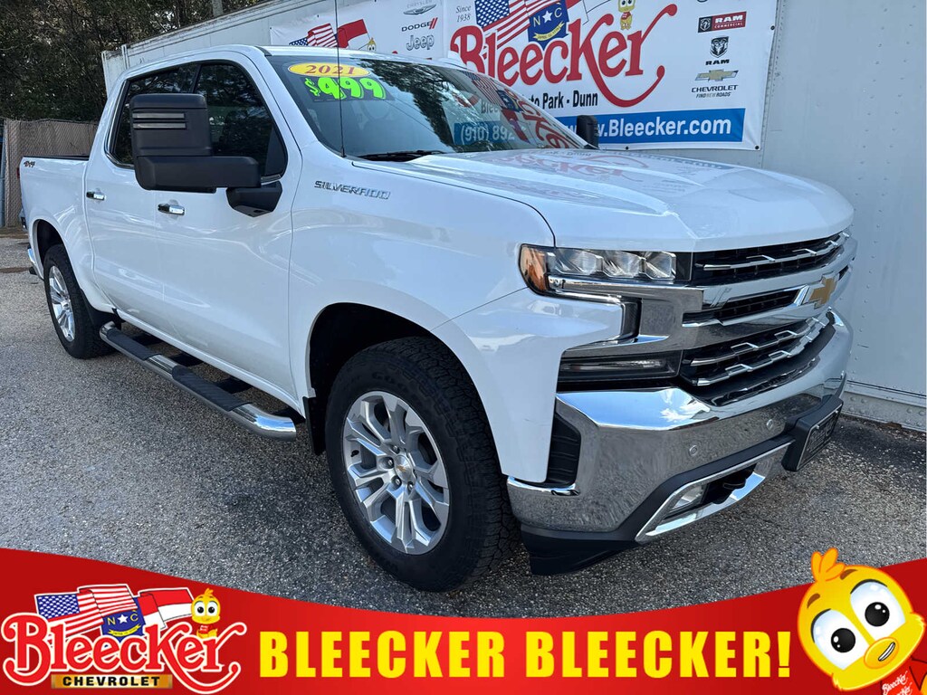 Used 2021 Chevrolet Silverado 1500 LTZ 4WD Crew Cab 147 Truck Crew Cab