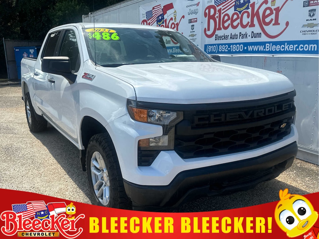Used 2023 Chevrolet Silverado 1500 Work Truck 4WD Crew Cab 147 Truck Crew Cab