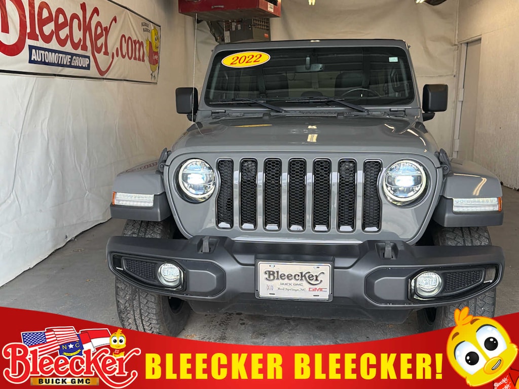 Used 2022 Jeep Wrangler Unlimited Sahara SUV