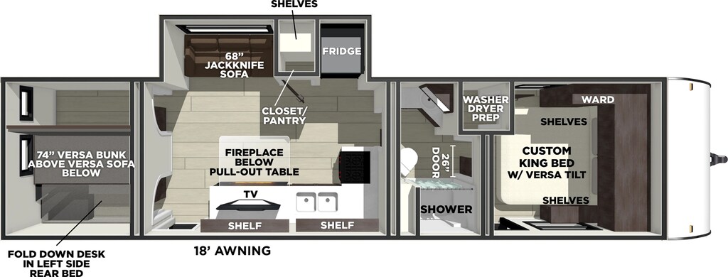 Used 2026 Wildwood 300ICE NEW Travel Trailer