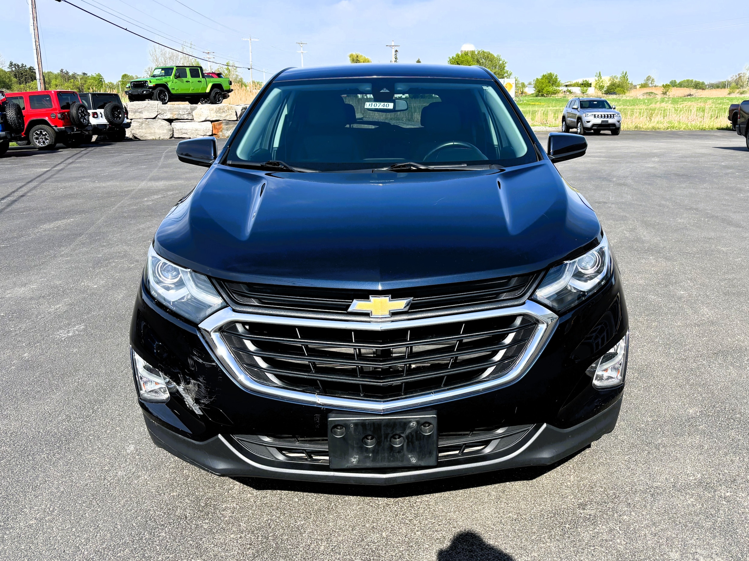 Used 2020 Chevrolet Equinox LT with VIN 3GNAXUEV7LS724381 for sale in Ogdensburg, NY