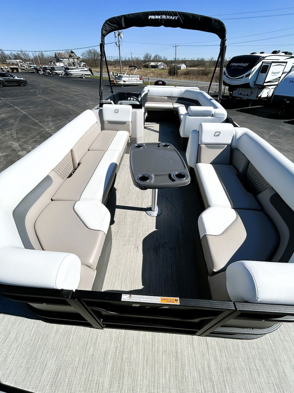 Used 2026 Princecraft Vectra 23 L NEW Pontoon Boat