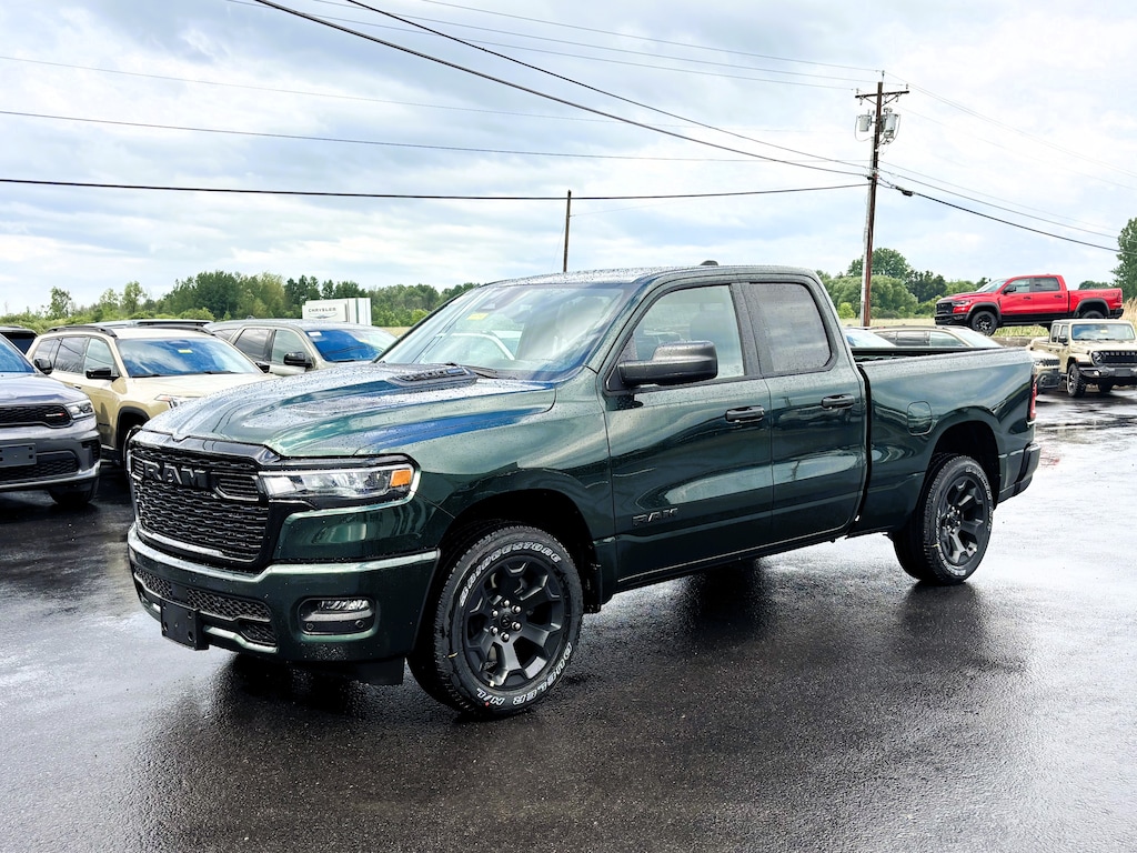 New 2026 Ram 1500 EXPRESS QUAD CAB 4X4 6'4 BOX Pickup