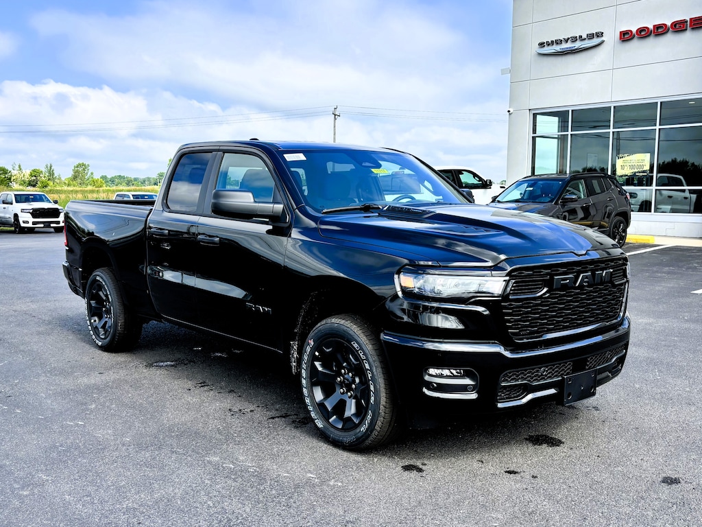 New 2026 Ram 1500 EXPRESS QUAD CAB 4X4 6'4 BOX Pickup