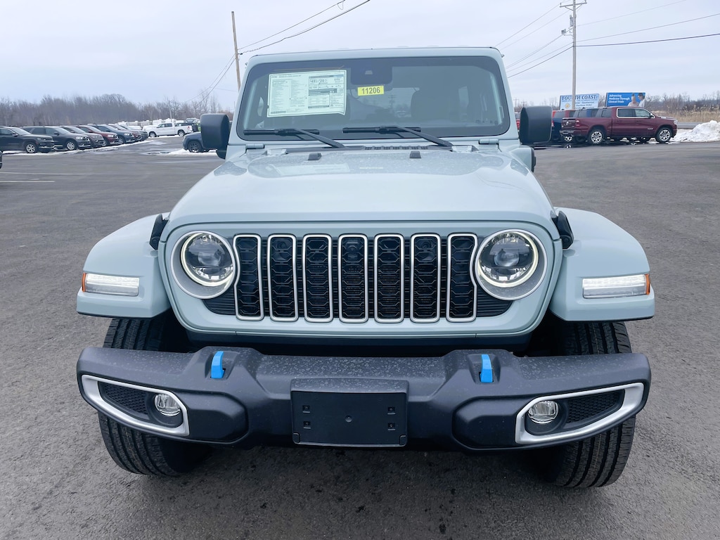 New 2024 Jeep Wrangler 4xe 4DOOR SAHARA For Sale Ogdensburg NY