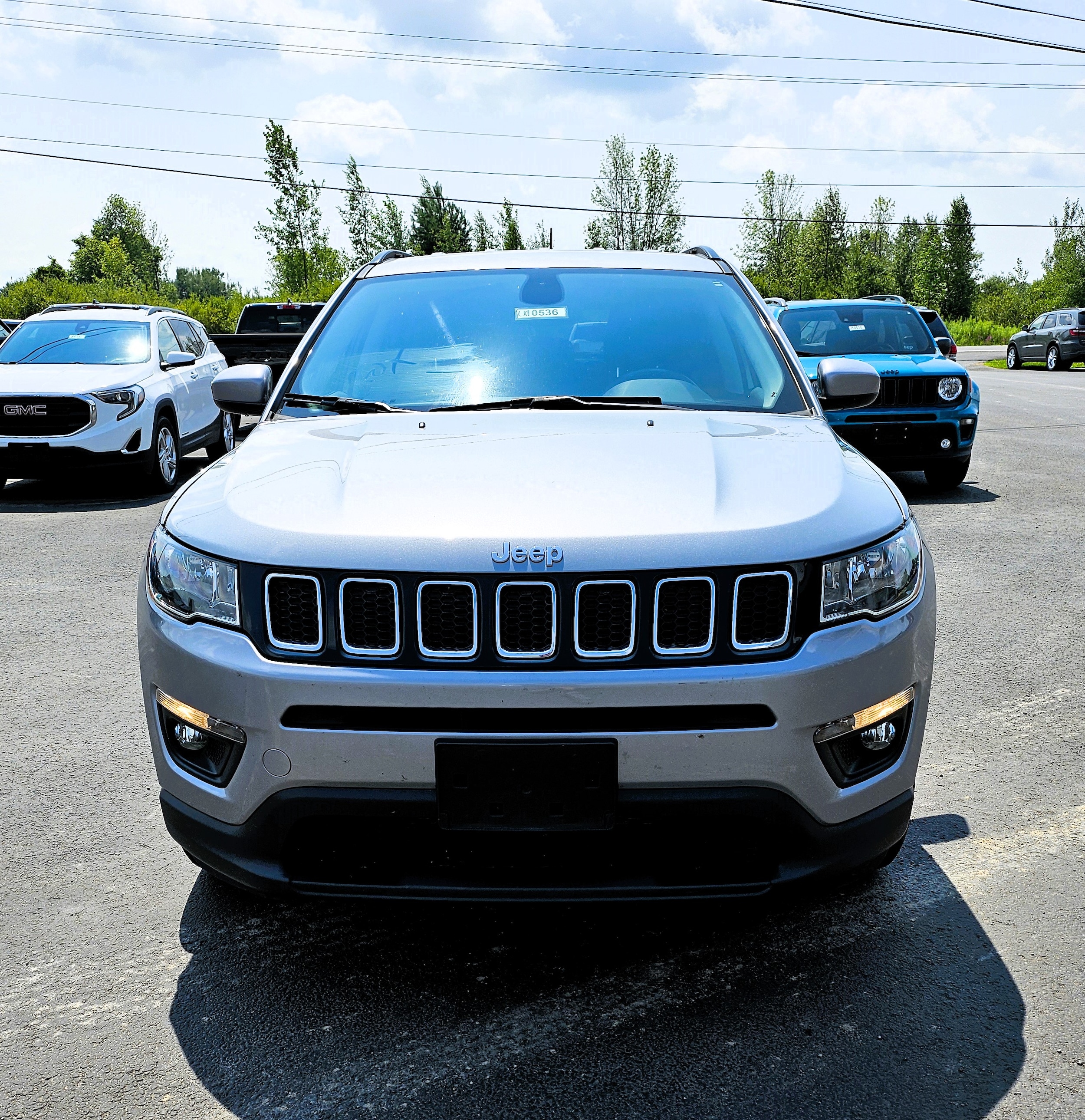 Used 2021 Jeep Compass Latitude with VIN 3C4NJDBB0MT540594 for sale in Ogdensburg, NY