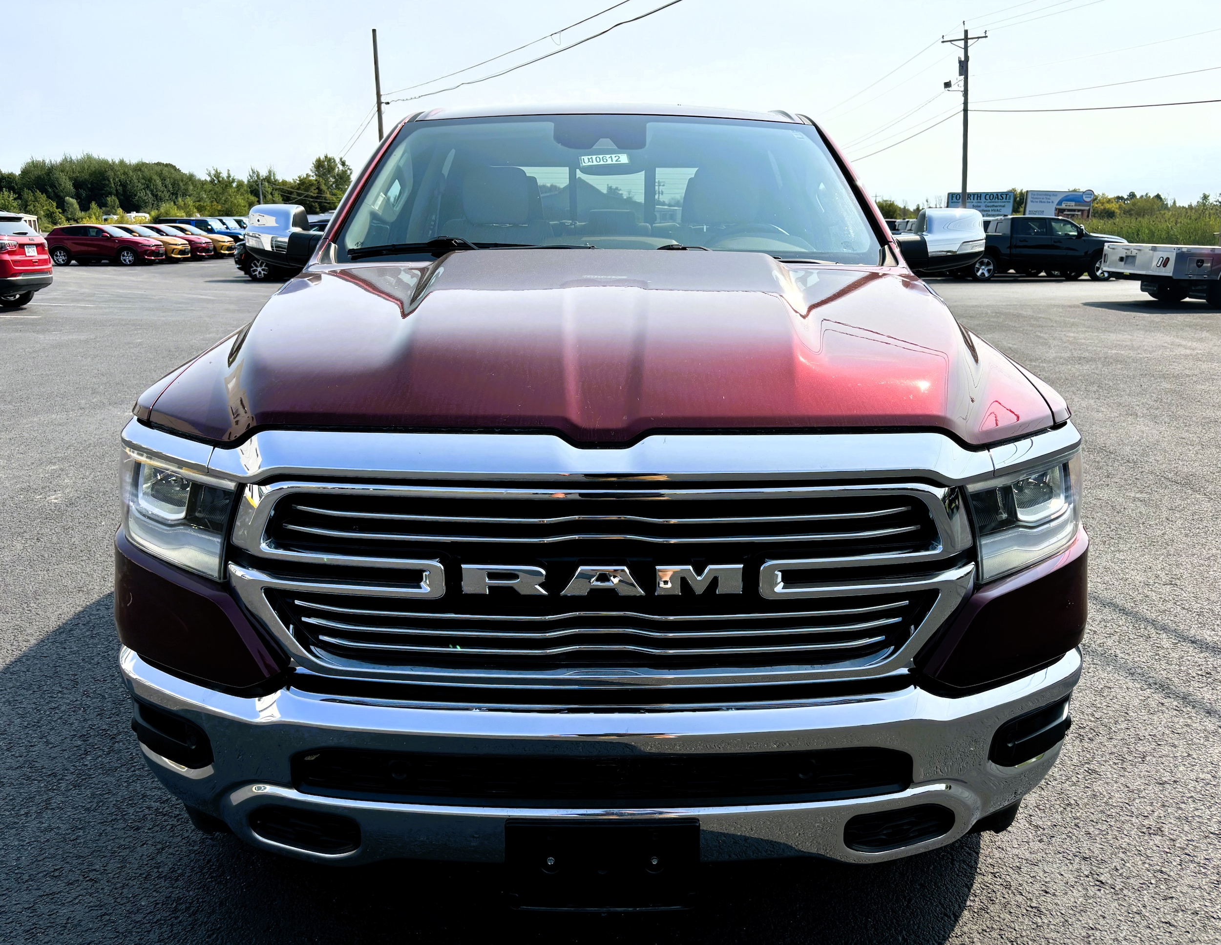 Used 2021 RAM Ram 1500 Pickup Laramie with VIN 1C6SRFJT3MN814380 for sale in Ogdensburg, NY