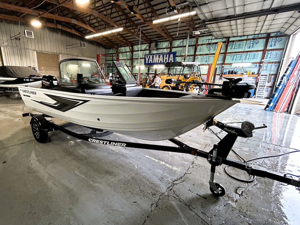 Used 2025 Crestliner 1650 Kodiak WT NEW Fishing Boat