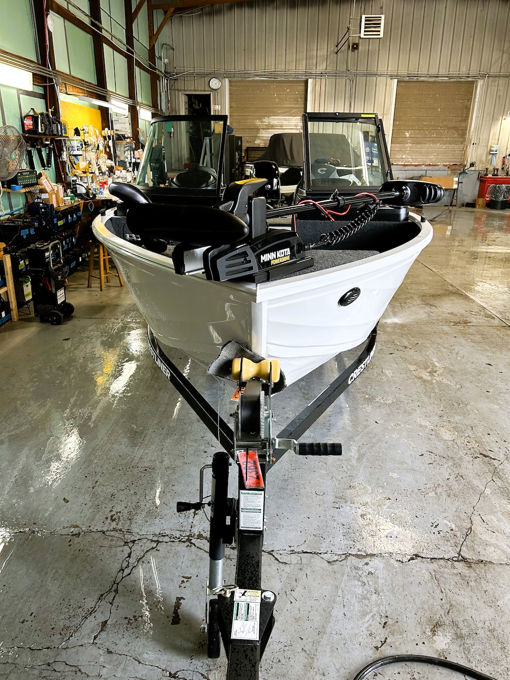 Used 2025 Crestliner 1650 Kodiak WT NEW Fishing Boat