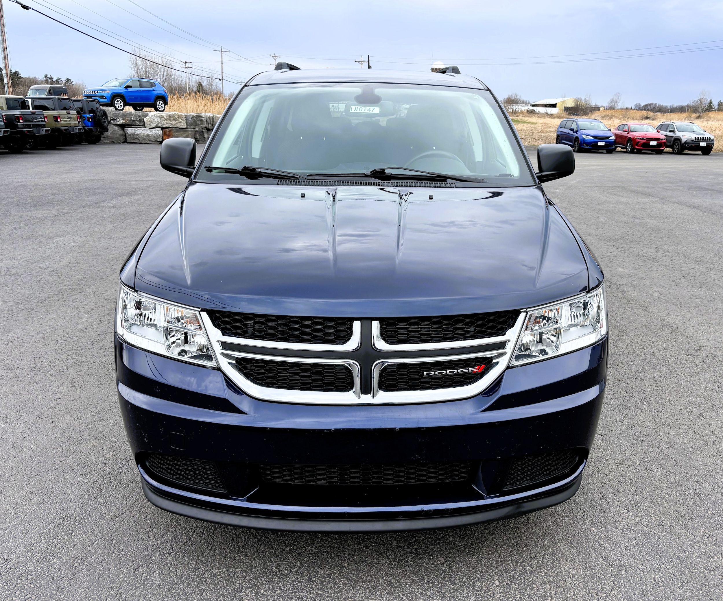 Used 2019 Dodge Journey SE with VIN 3C4PDCAB5KT747345 for sale in Ogdensburg, NY