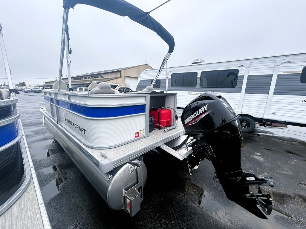Used 2026 Princecraft Jazz 19-4S NEW Pontoon Boat