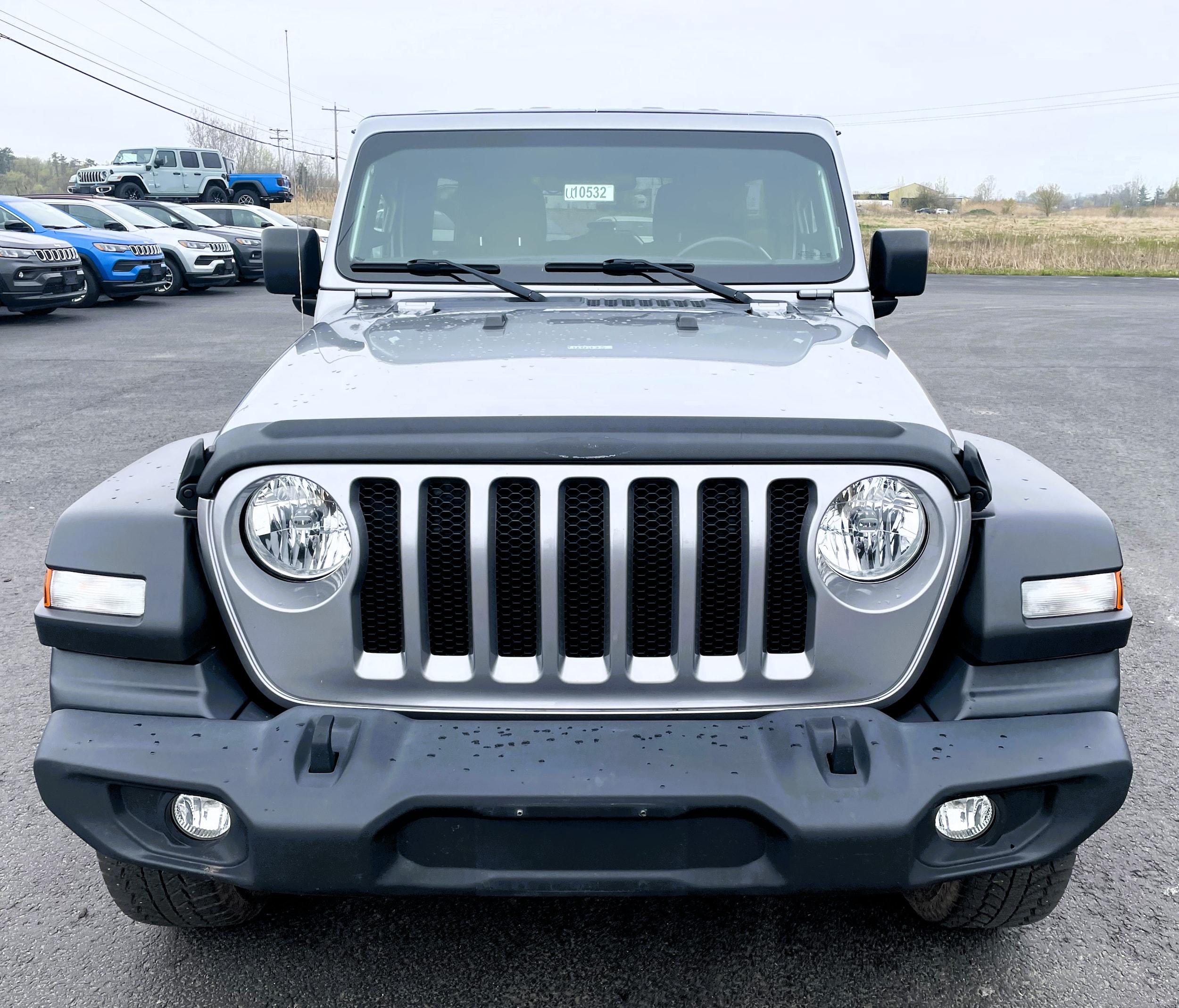 Used 2019 Jeep Wrangler Unlimited Sport S with VIN 1C4HJXDG2KW653235 for sale in Ogdensburg, NY