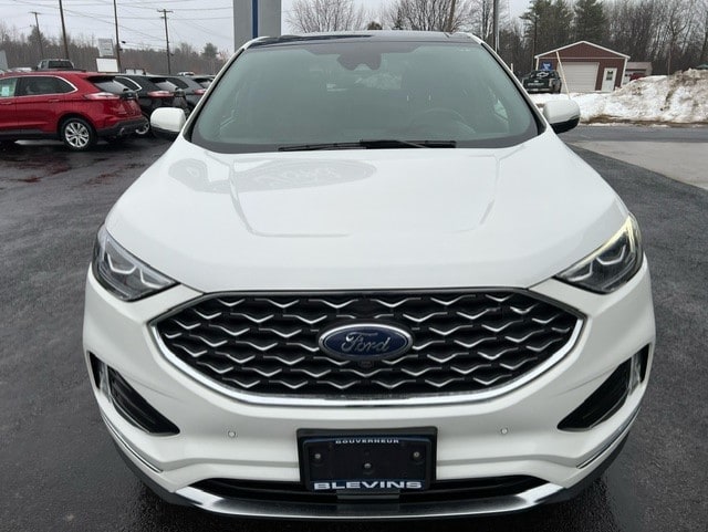 Used 2020 Ford Edge Titanium with VIN 2FMPK4K9XLBB46383 for sale in Gouverneur, NY