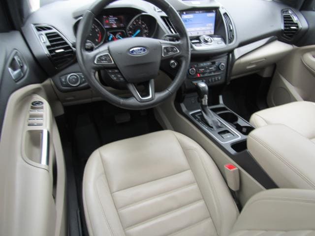 Certified 2017 Ford Escape Titanium with VIN 1FMCU9J98HUE23864 for sale in Chippewa Falls, WI