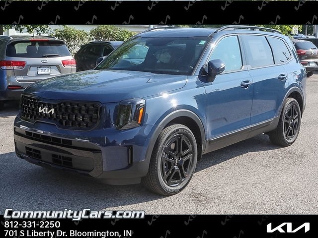 Certified 2024 Kia Telluride EX X-Line with VIN 5XYP3DGC7RG559386 for sale in Bloomington, IN