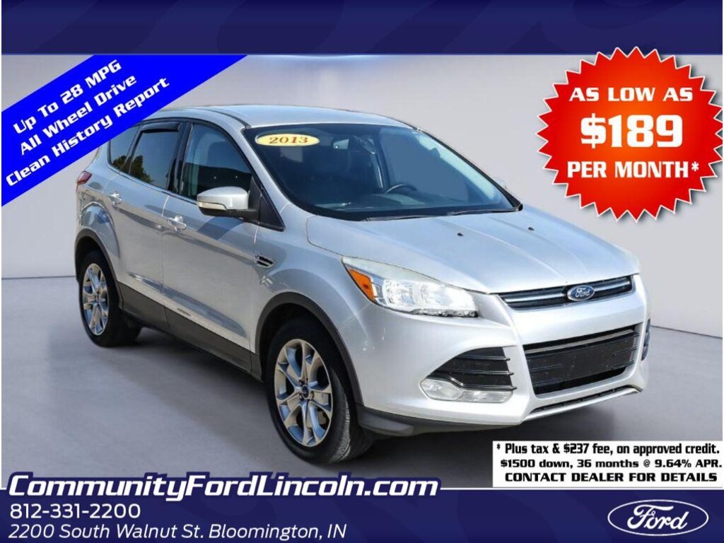 Used 2013 Ford Escape SEL Sport Utility