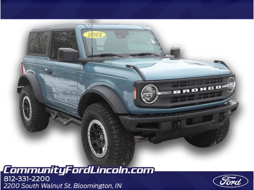 Used 2022 Ford Bronco Black Diamond SUV
