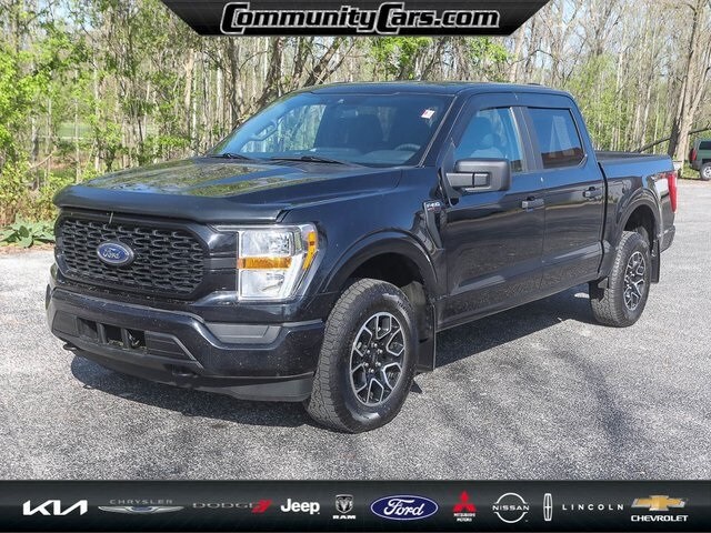 Used 2022 Ford F-150 XL with VIN 1FTEW1EP5NFB39805 for sale in Bloomington, IN