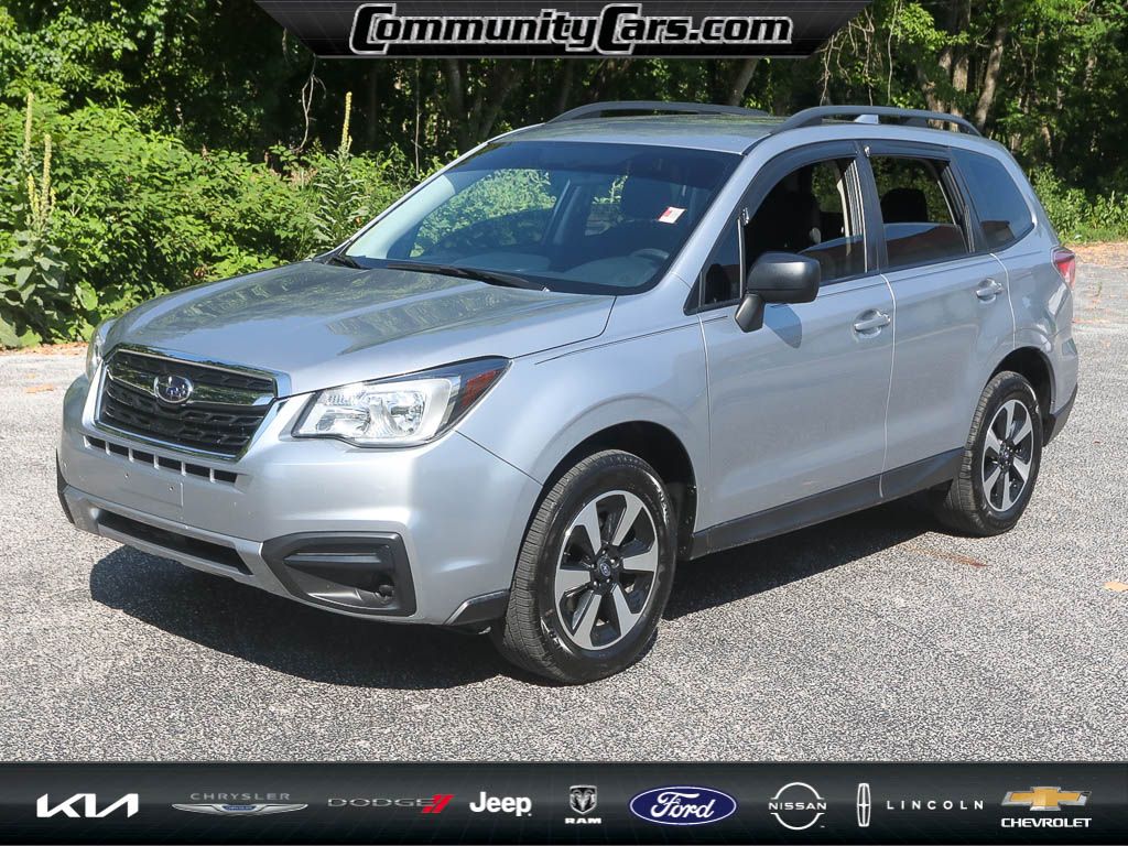 Used 2018 Subaru Forester Base with VIN JF2SJABC6JH552268 for sale in Bloomington, IN