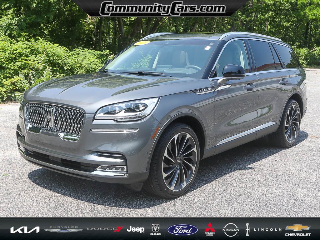 Certified 2023 Lincoln Aviator Reserve with VIN 5LM5J7XC0PGL33255 for sale in Bloomington, IN