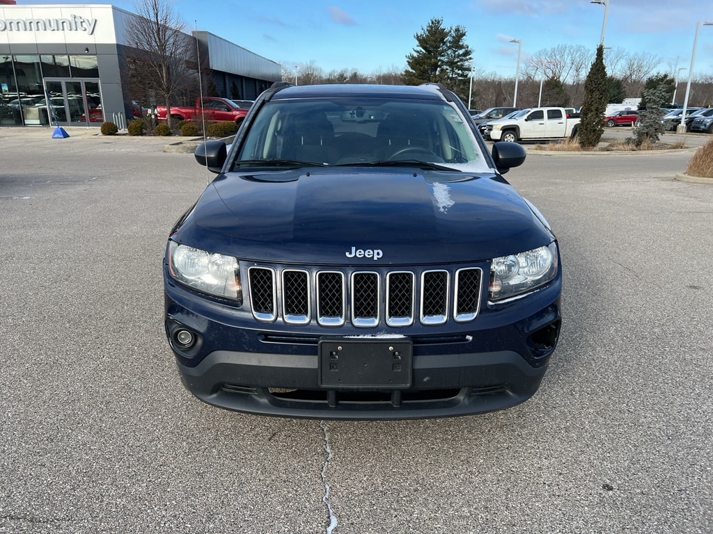 Used 2016 Jeep Compass Sport with VIN 1C4NJDBB1GD566227 for sale in Bloomington, IN