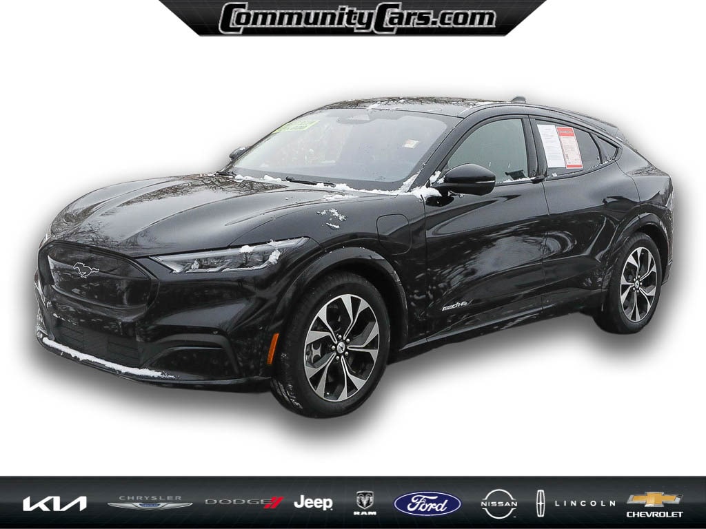 Used 2021 Ford Mustang Mach-E Premium AWD with VIN 3FMTK3SU6MMA03461 for sale in Bloomington, IN