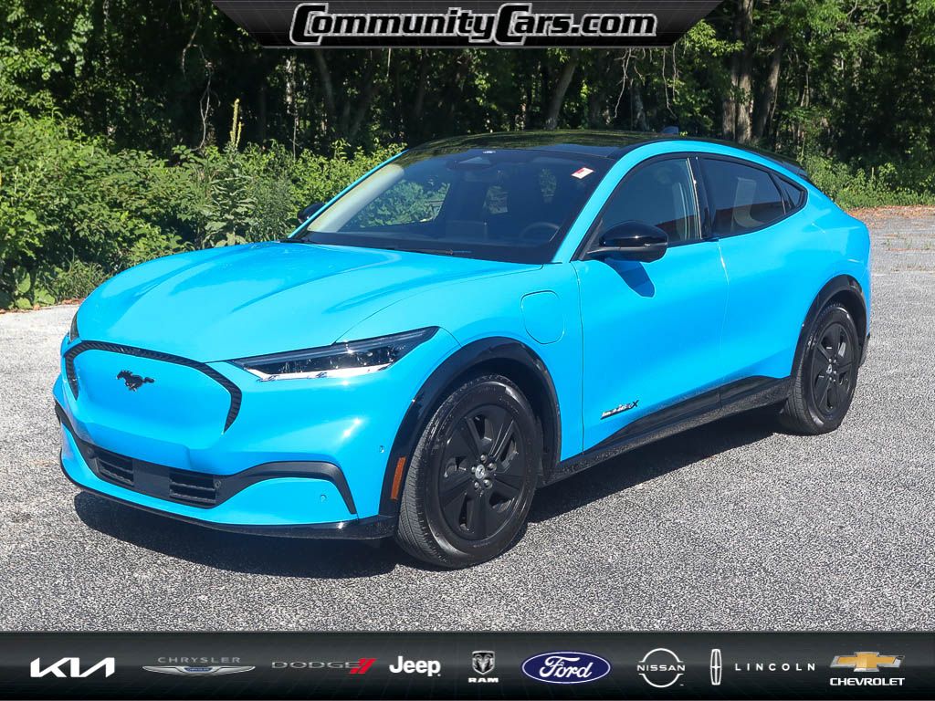 Certified 2023 Ford Mustang Mach-E California Route 1 AWD with VIN 3FMTK2SUXPMA83362 for sale in Bloomington, IN