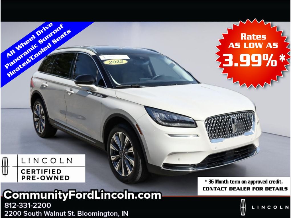 2022 Lincoln Corsair Reserve